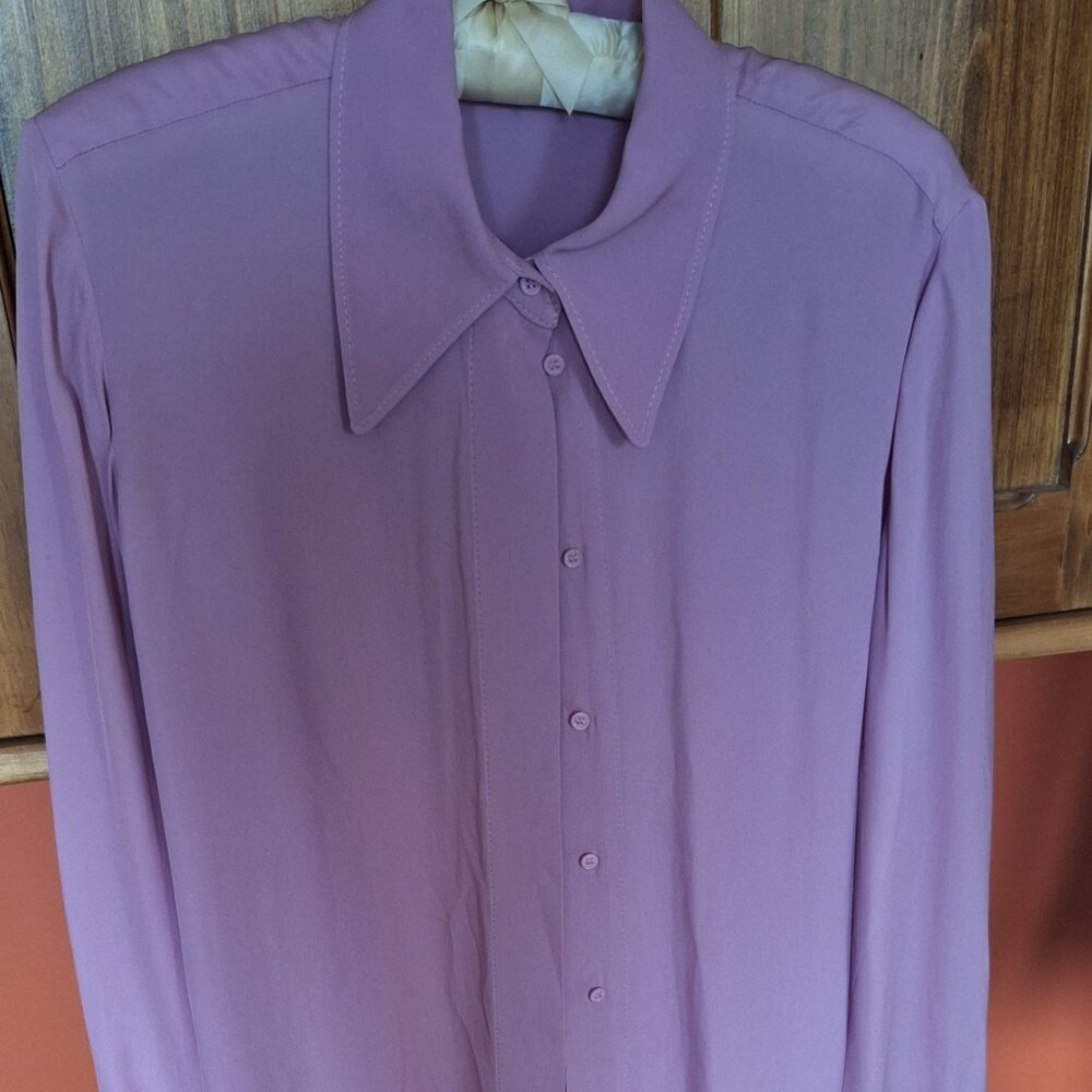 Massimo Dutti Blouse in Mauve